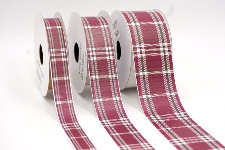 Karmesinrotes Fensterpaneel Karobband_AI